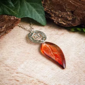 Ras de cou chakra orange et aile de fée