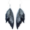 Boucles d’oreilles Prestige Viviane bleu nuit Boucles d’oreilles Prestige Viviane bleu nuit sur fond blanc, Les Secrets de Brocéliande